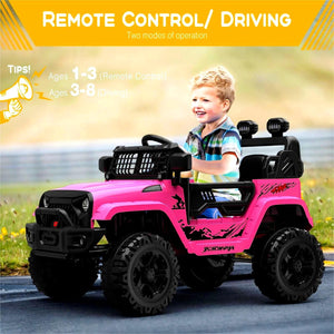 12V Electric Ride-On Truck for Kids with Remote Control and Spring Suspension Trend Times 10