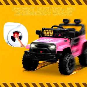 12V Electric Ride-On Truck for Kids with Remote Control and Spring Suspension Trend Times 14