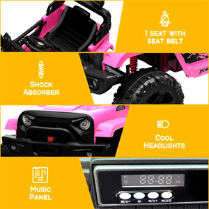 12V Electric Ride-On Truck for Kids with Remote Control and Spring Suspension Trend Times 12