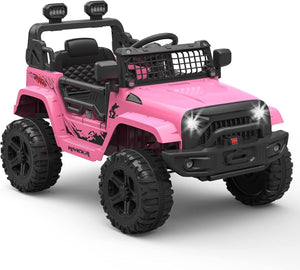 12V Electric Ride-On Truck for Kids with Battery and LED Headlights Toy Car Trend Times 12