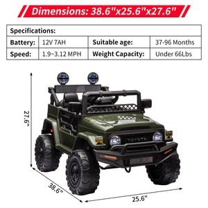 12V Battery-Powered Electric Ride-On Car for Kids with Remote Control Trend Times 17