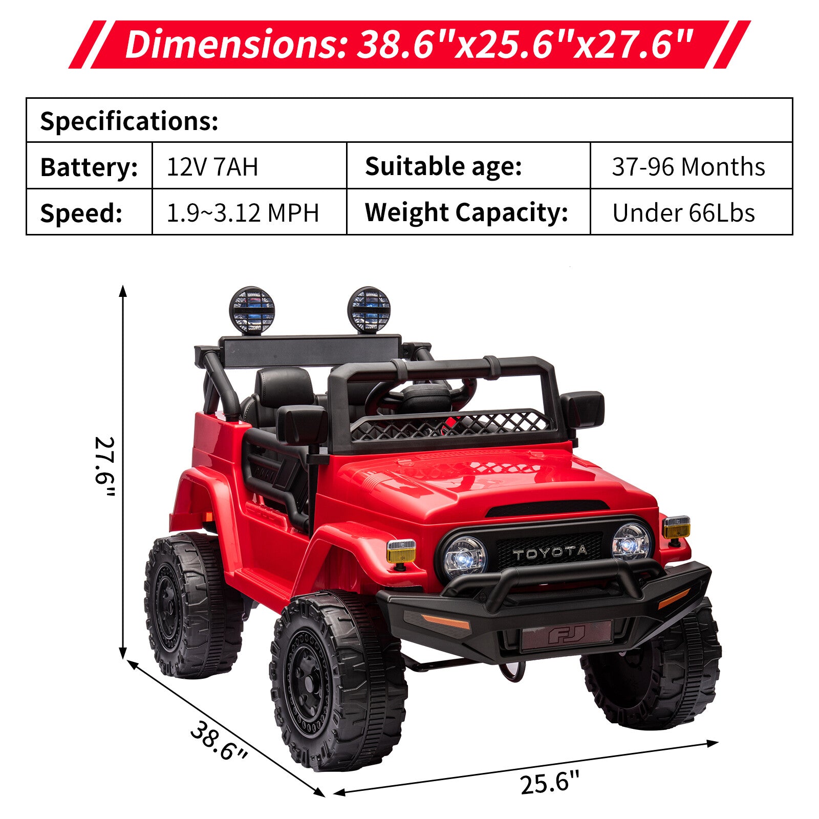 12V Battery-Powered Electric Ride-On Car for Kids with Remote Control Trend Times 2