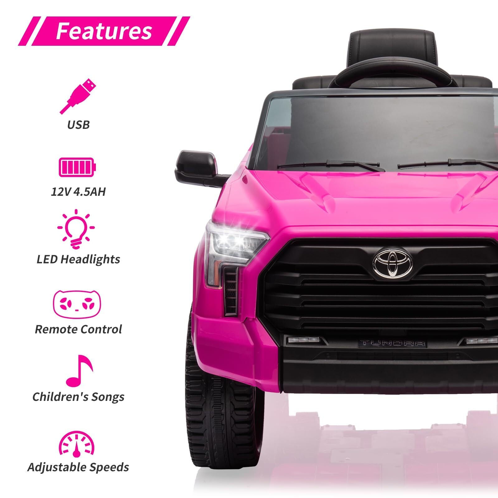 12V Battery-Powered Electric Ride-On Car for Kids with 4 Wheels and Remote Control Trend Times 5