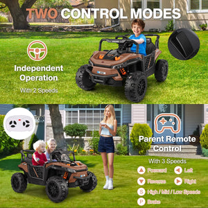 12V Electric Ride-On Off-Road UTV Car for Kids with Remote Control Toy Trend Times 3