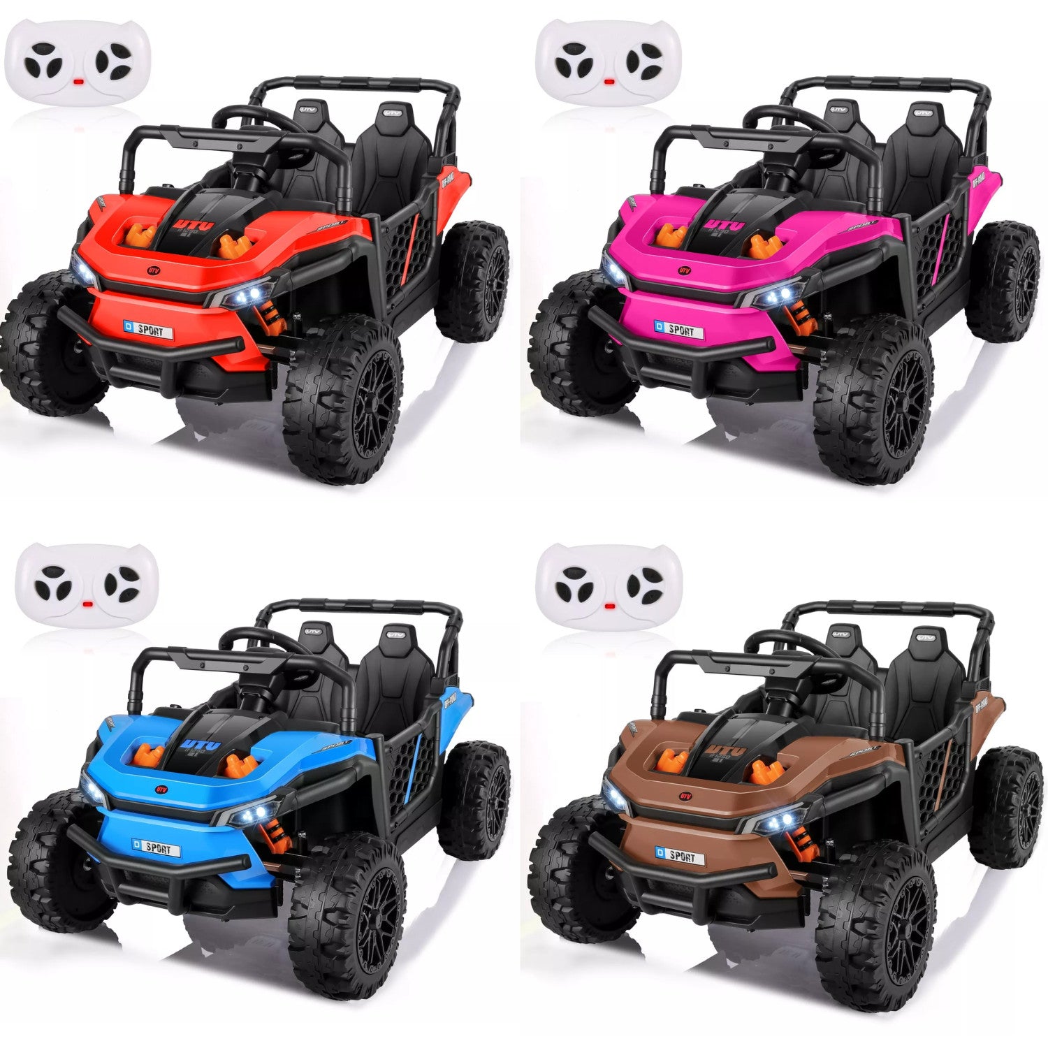 12V Electric Ride-On Off-Road UTV Car for Kids with Remote Control Toy Trend Times 7