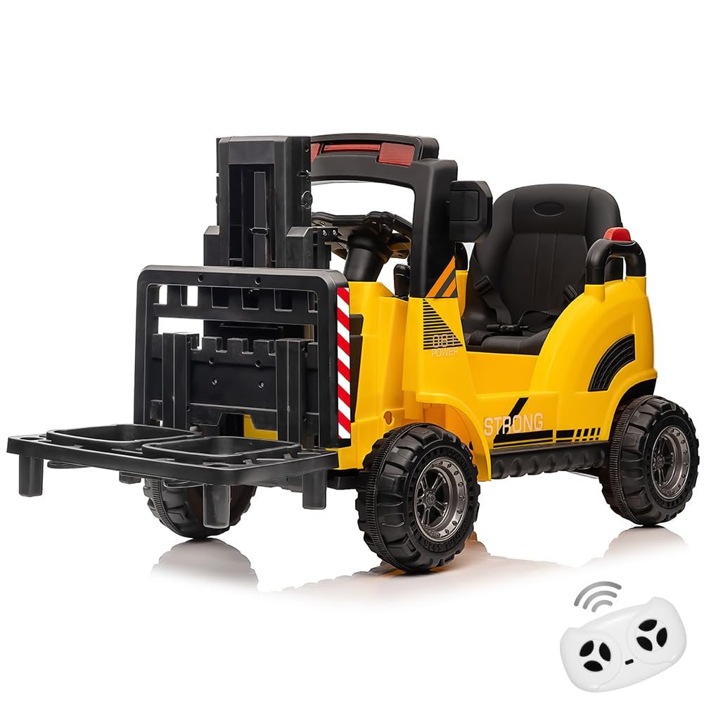 12V Electric Ride-On Construction Forklift Car for Kids with Remote Control Trend Times 5