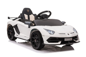 12V Electric Ride-On Car for Kids Licensed Lamborghini SVJ with Remote Control Trend Times 12