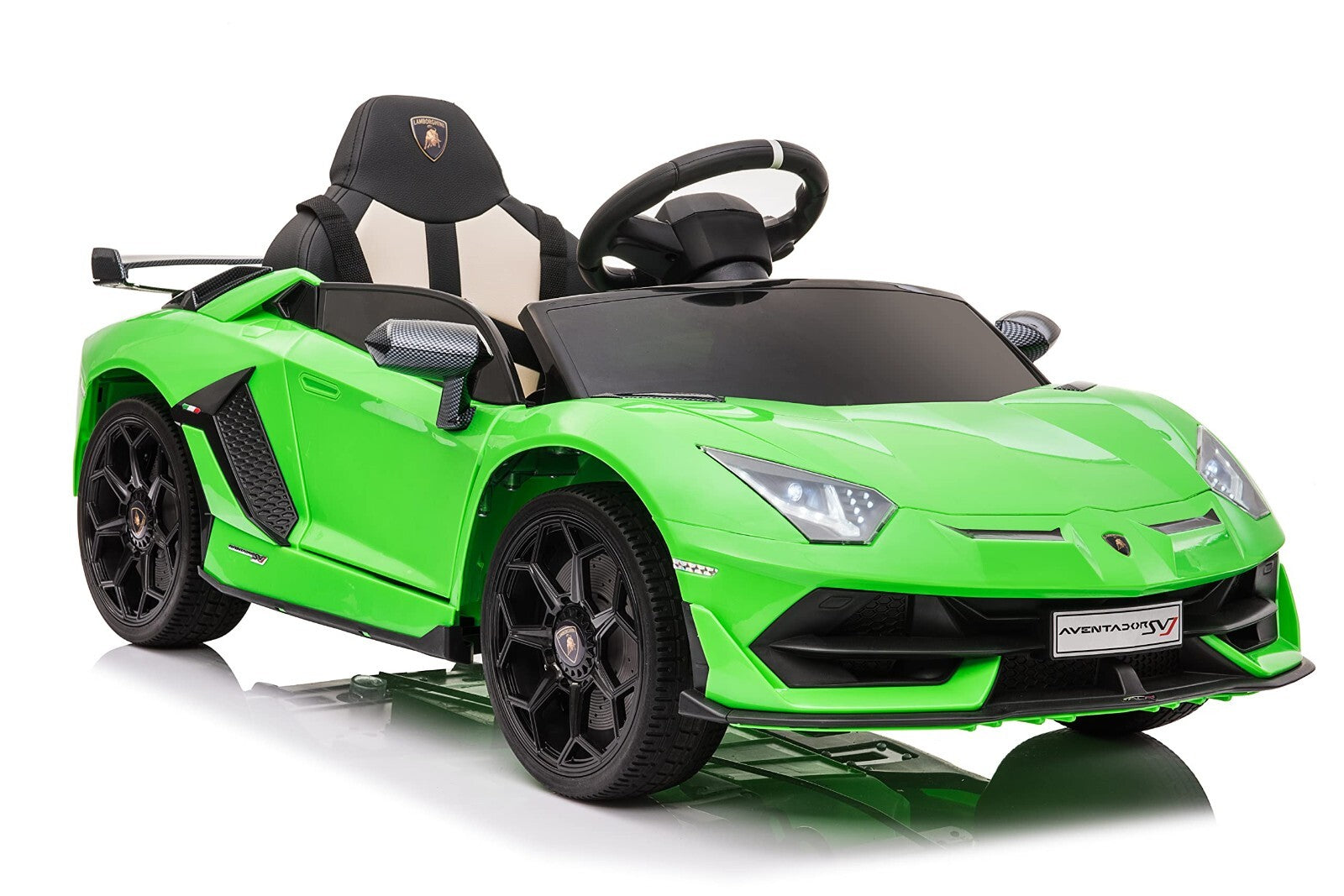 12V Electric Ride-On Car for Kids Licensed Lamborghini SVJ with Remote Control Trend Times 14