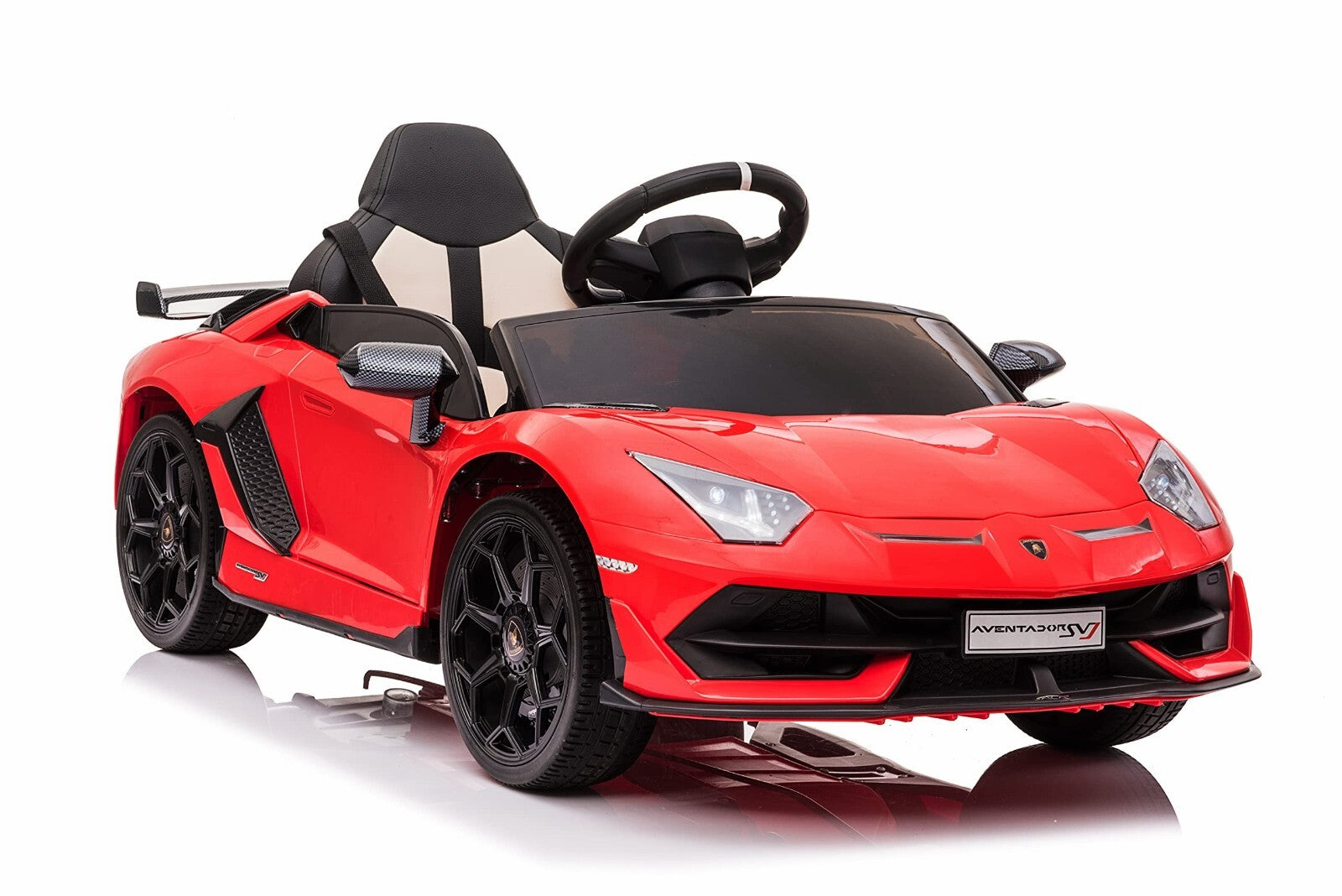12V Electric Ride-On Car for Kids Licensed Lamborghini SVJ with Remote Control Trend Times 7