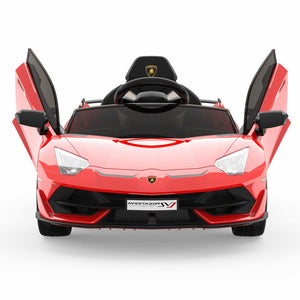 12V Electric Ride-On Car for Kids Licensed Lamborghini SVJ with Remote Control Trend Times 8