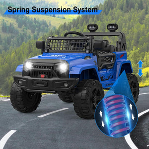 12V Electric Ride-On Truck Toy for Kids with LED Lights and Remote Control Trend Times 11