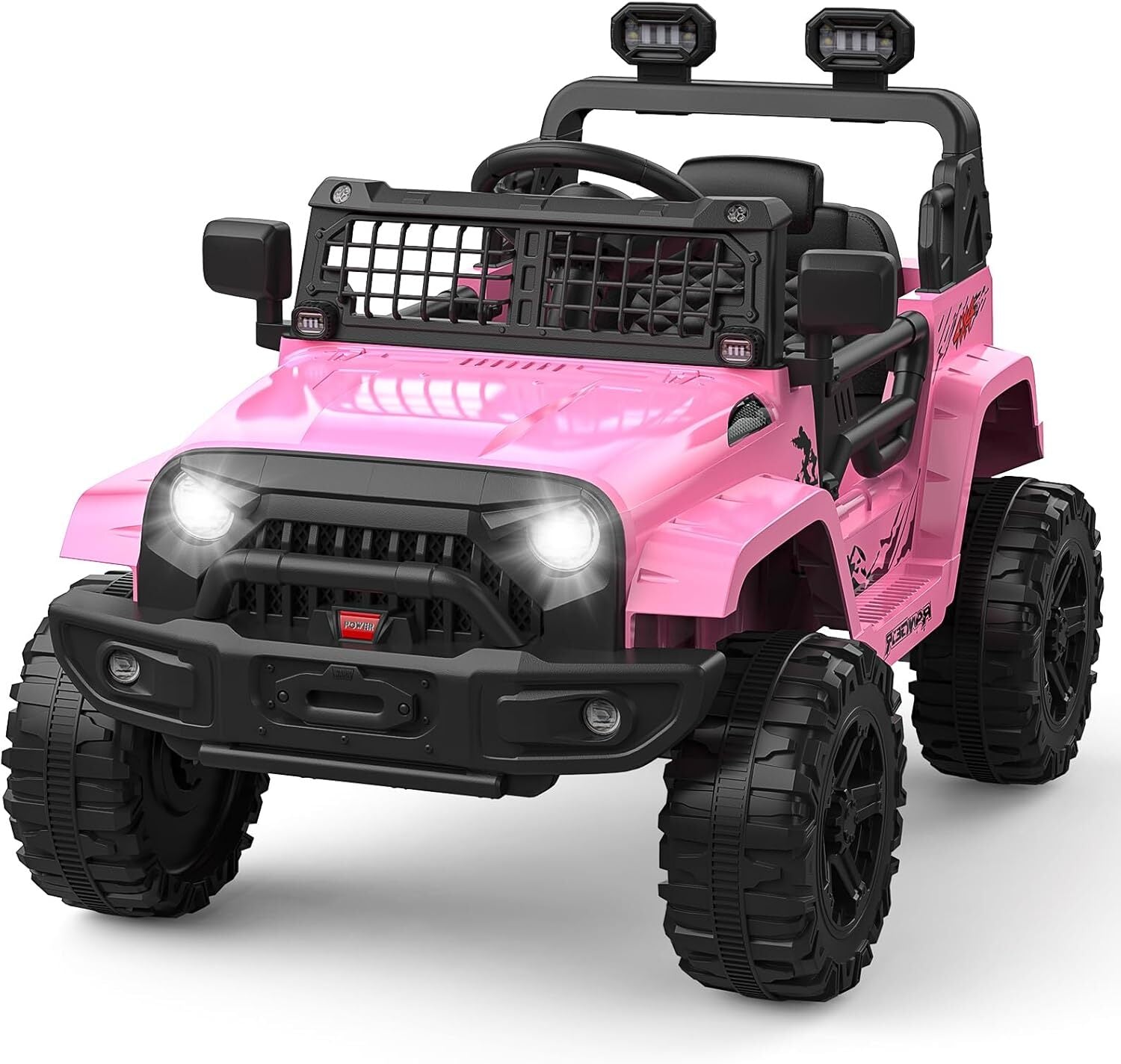 12V Electric Ride-On Truck Toy for Kids with LED Lights and Remote Control Trend Times Variant 0
