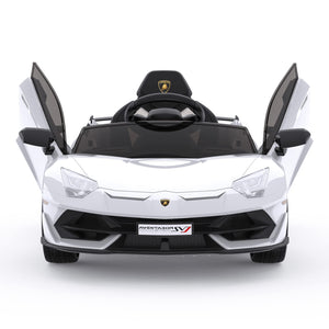 12V Licensed Lamborghini Electric Ride-On Car for Kids with Hydraulic Doors Trend Times 24