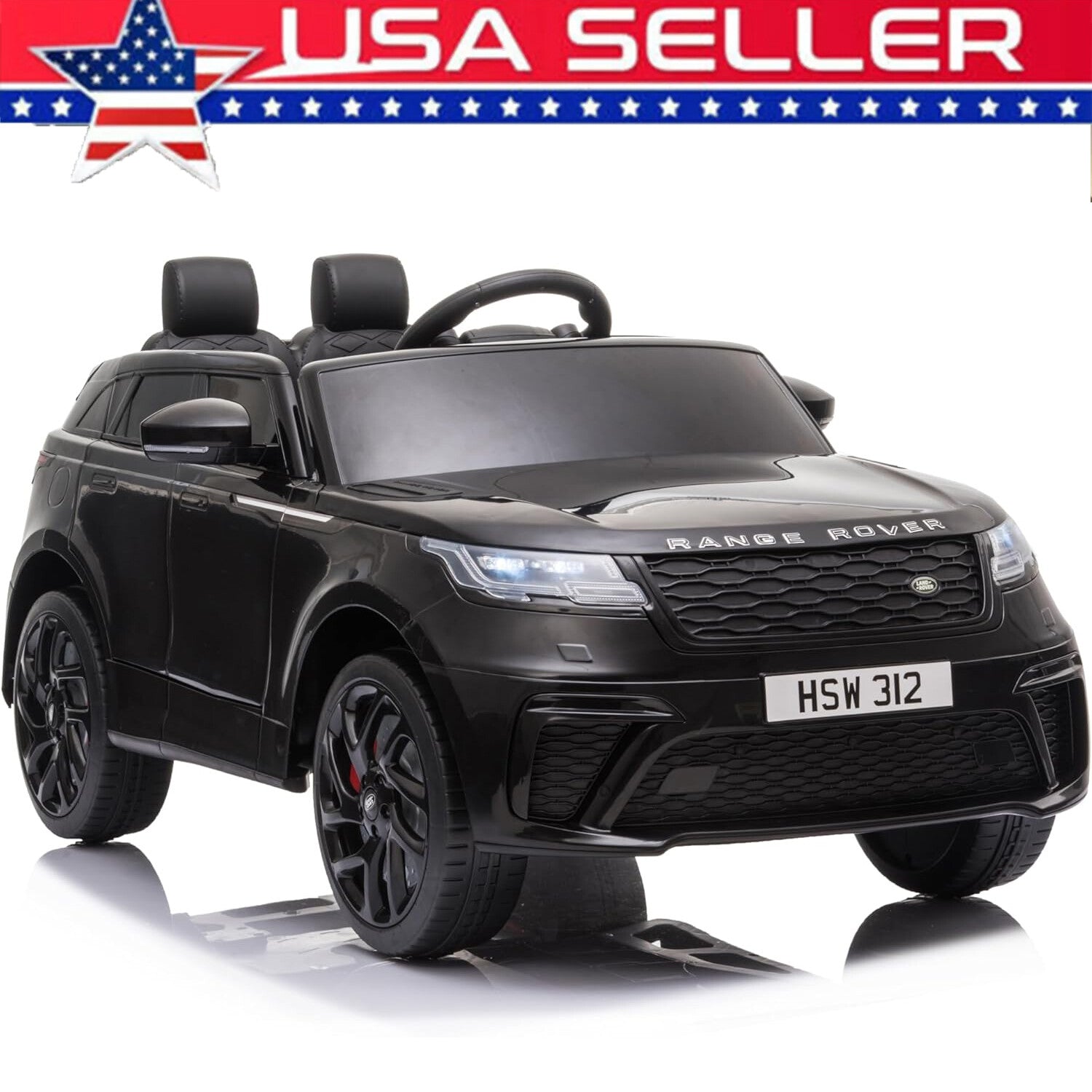 12V Licensed Land Rover Electric Ride-On Car for Kids with MP3 Player and Remote Control Trend Times 0
