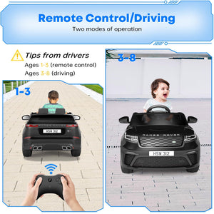 12V Licensed Land Rover Electric Ride-On Car for Kids with MP3 Player and Remote Control Trend Times 3