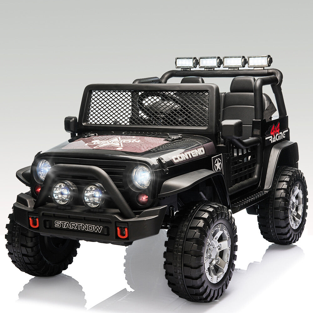12V Electric Ride-On Jeep Truck with Remote Control for Kids and Toddlers Trend Times 2