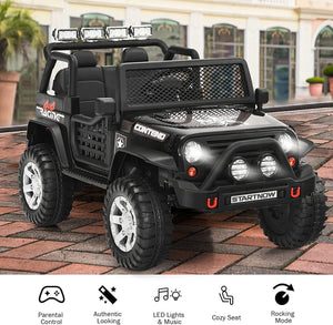 12V Electric Ride-On Jeep Truck with Remote Control for Kids and Toddlers Trend Times Variant 0