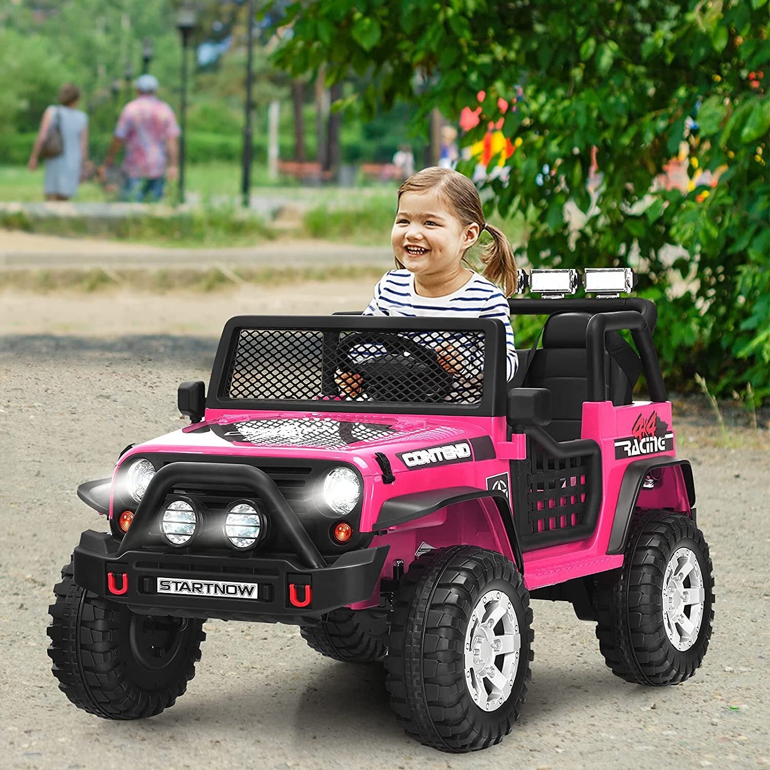 12V Electric Ride-On Jeep Truck with Remote Control for Kids and Toddlers Trend Times 11
