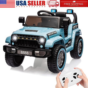 12V Battery-Powered Electric Ride-On Car Truck for Kids with 3 Speeds and LED Lights Trend Times 14
