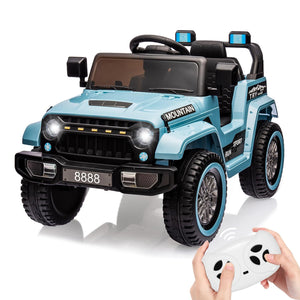 12V Battery-Powered Electric Ride-On Car Truck for Kids with 3 Speeds and LED Lights Trend Times 18