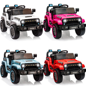 12V Battery-Powered Electric Ride-On Car Truck for Kids with 3 Speeds and LED Lights Trend Times 2
