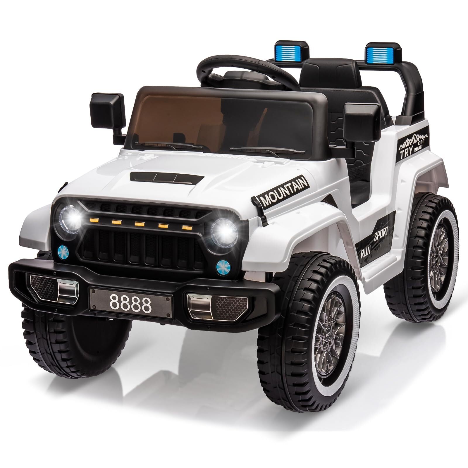 12V Battery-Powered Electric Ride-On Car Truck for Kids with 3 Speeds and LED Lights Trend Times Variant 0