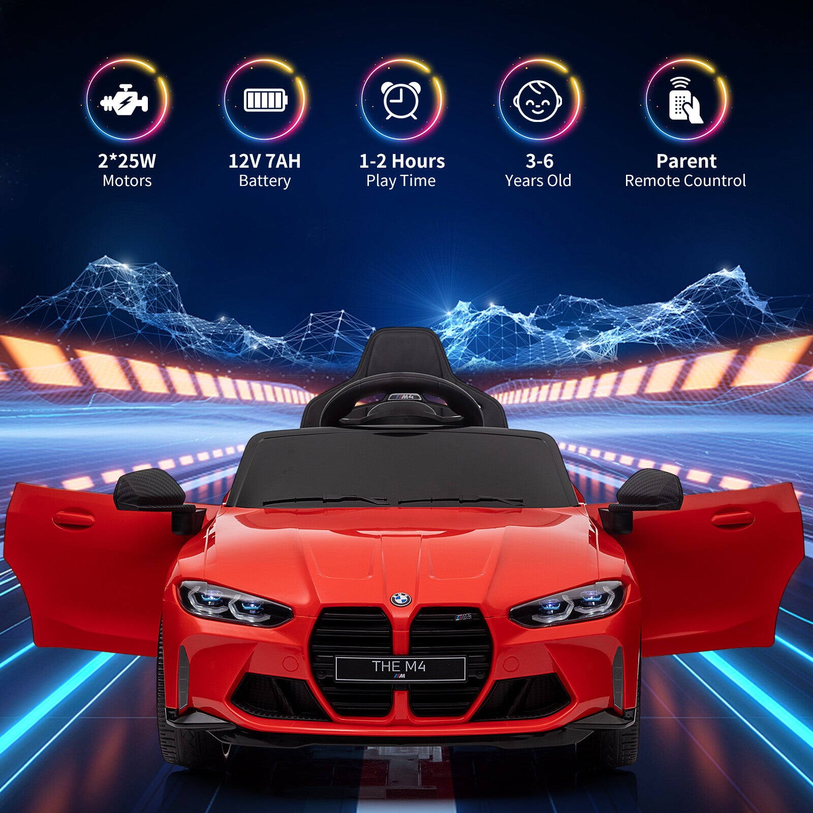 12V Battery-Powered Ride-On Car for Kids with Remote Control Trend Times 15