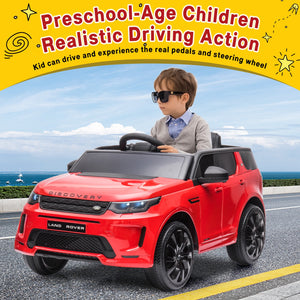 12V Electric Ride-On Land Rover Discovery Car for Kids with Remote Control Trend Times 9