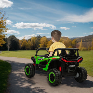 12V Ride-On Off-Road UTV Toy Car with Remote Control and LED Lights for Kids Trend Times 10