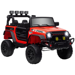 12V Ride-On UTV Car with Bluetooth and 4 Suspension Wheels in Red Trend Times Variant 0