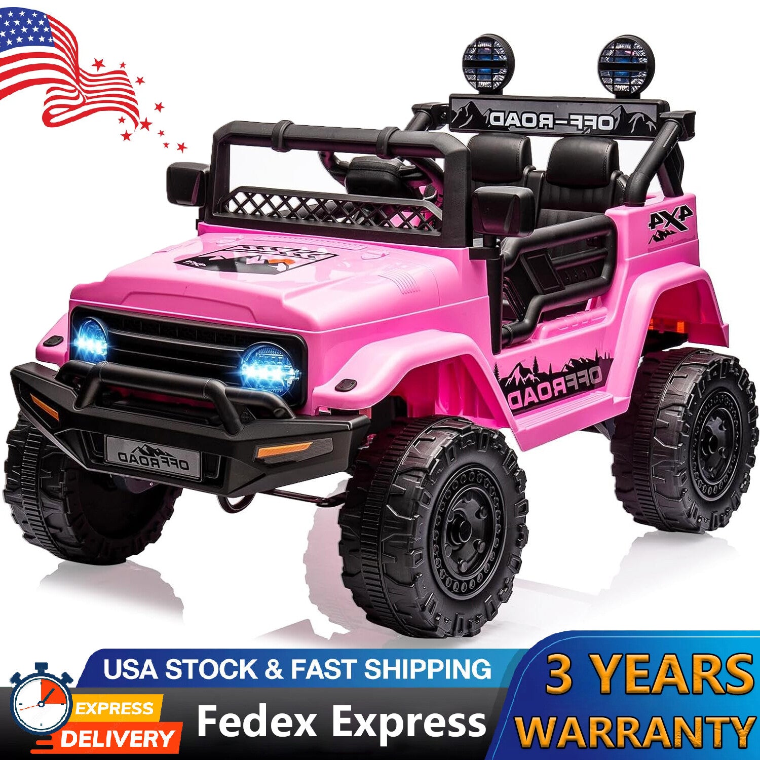 12V Electric Ride-On Truck for Kids with 3 Speed Settings Trend Times Variant 0