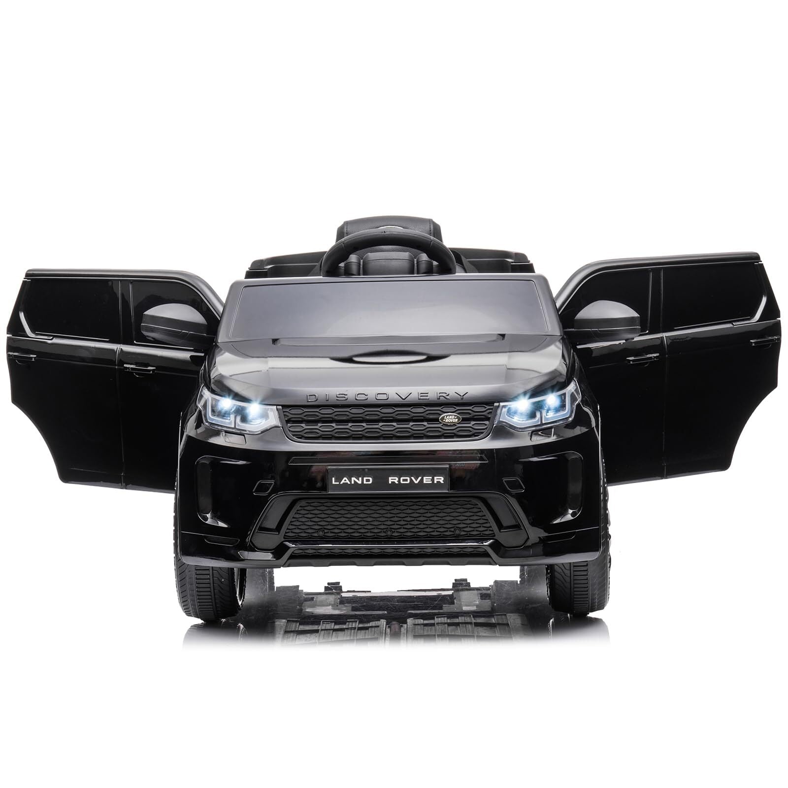 12V Battery-Powered Licensed Land Rover Electric Ride-On Truck for Kids Trend Times 7