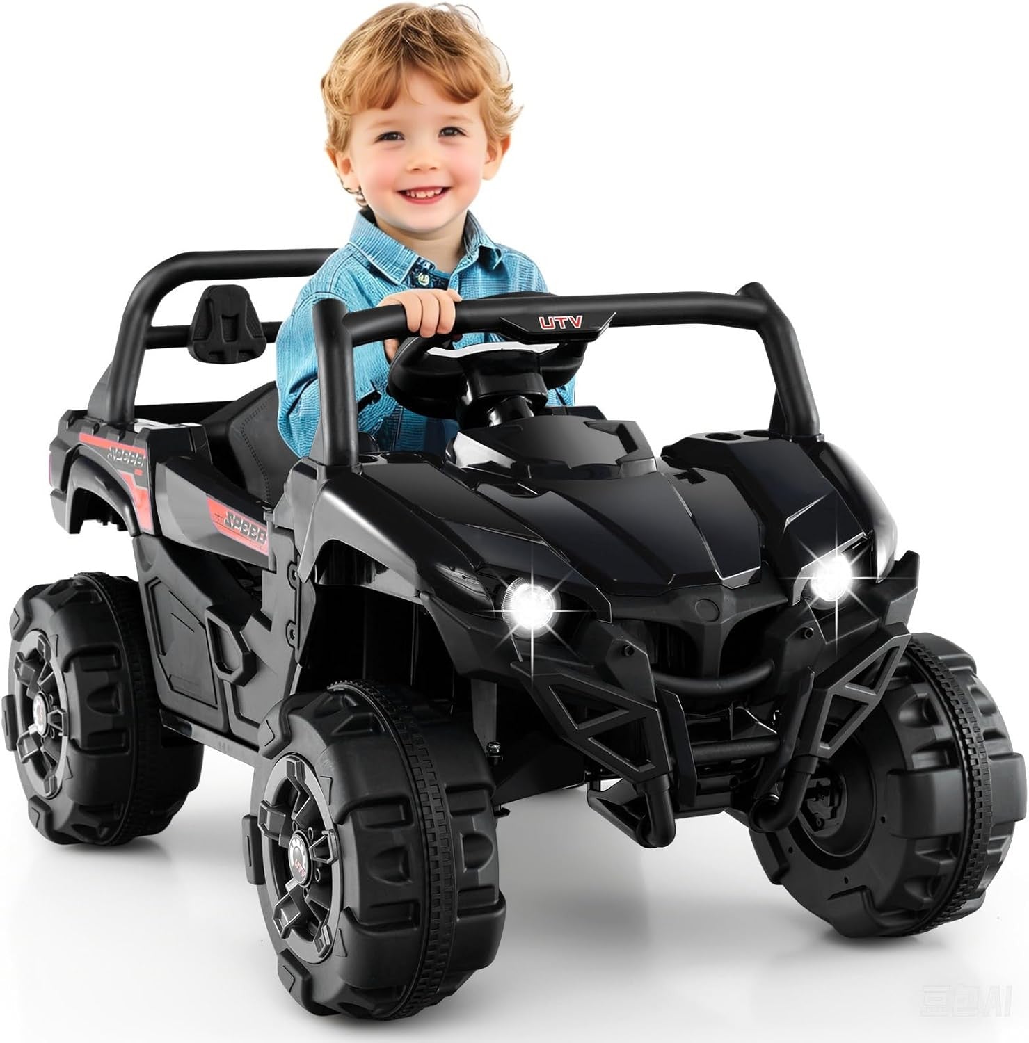 12V Battery-Powered Off-Road Kids Electric Ride-On UTV with Remote Control Trend Times 0