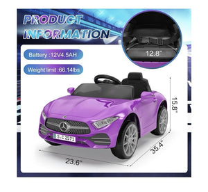 12V Battery-Powered Electric Ride-On Car with 2.4G Remote Control for Kids Trend Times 1