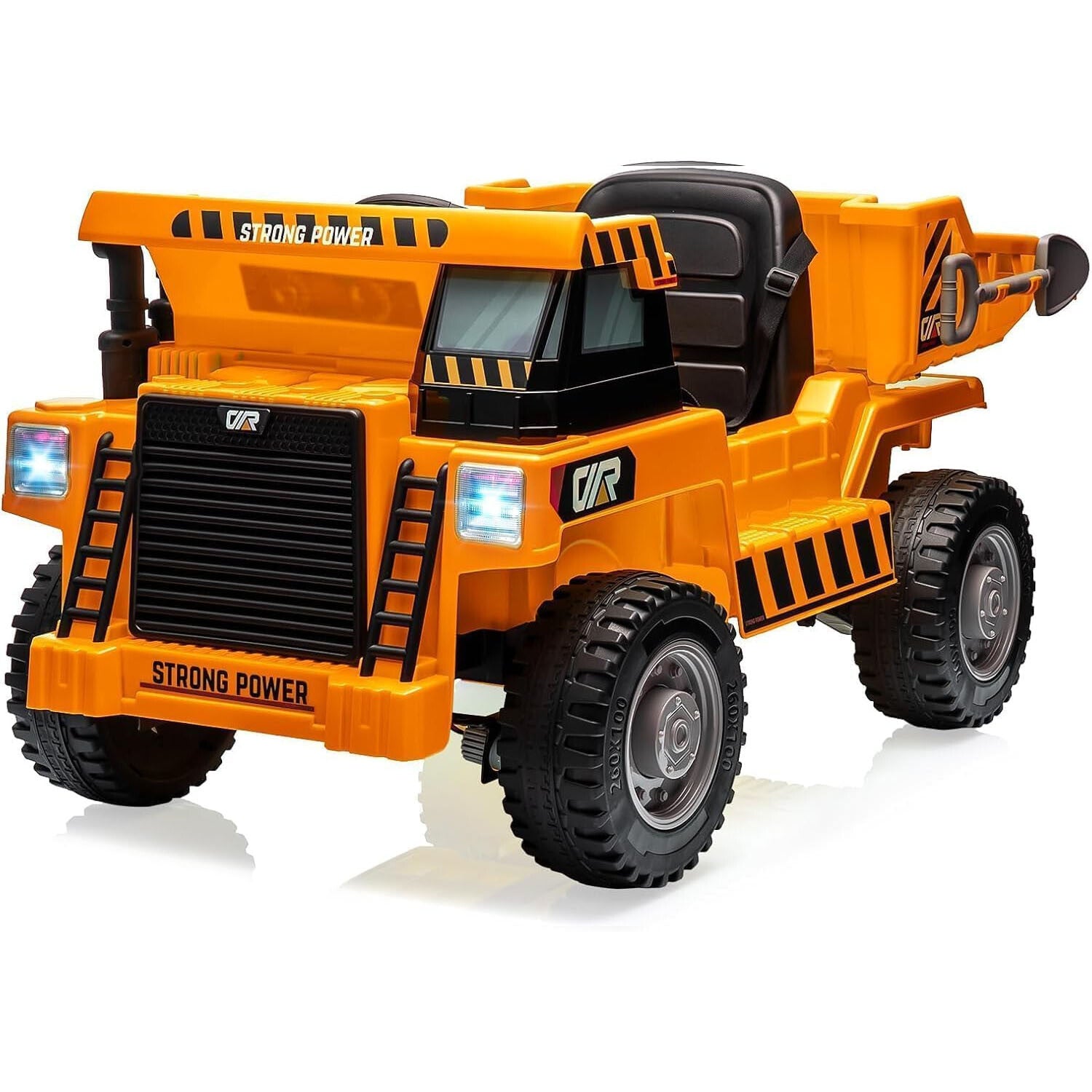 12V 4-Wheel Electric Ride-On Dump Truck with Battery-Powered Dump Bed Toy Car Trend Times 7