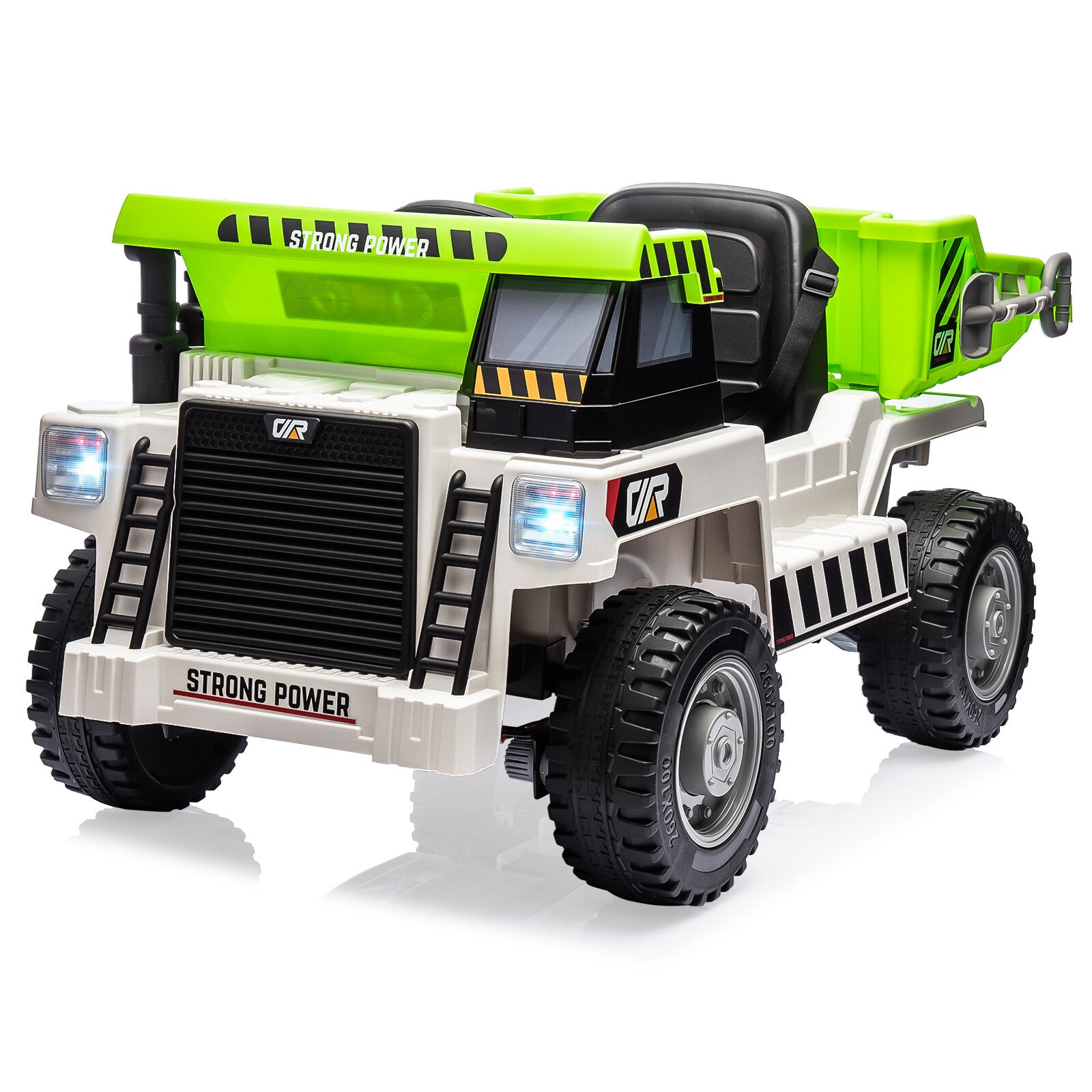 12V Ride-On Electric Dump Truck with Remote Control, Dump Bed, and Extra Shovel Trend Times 0