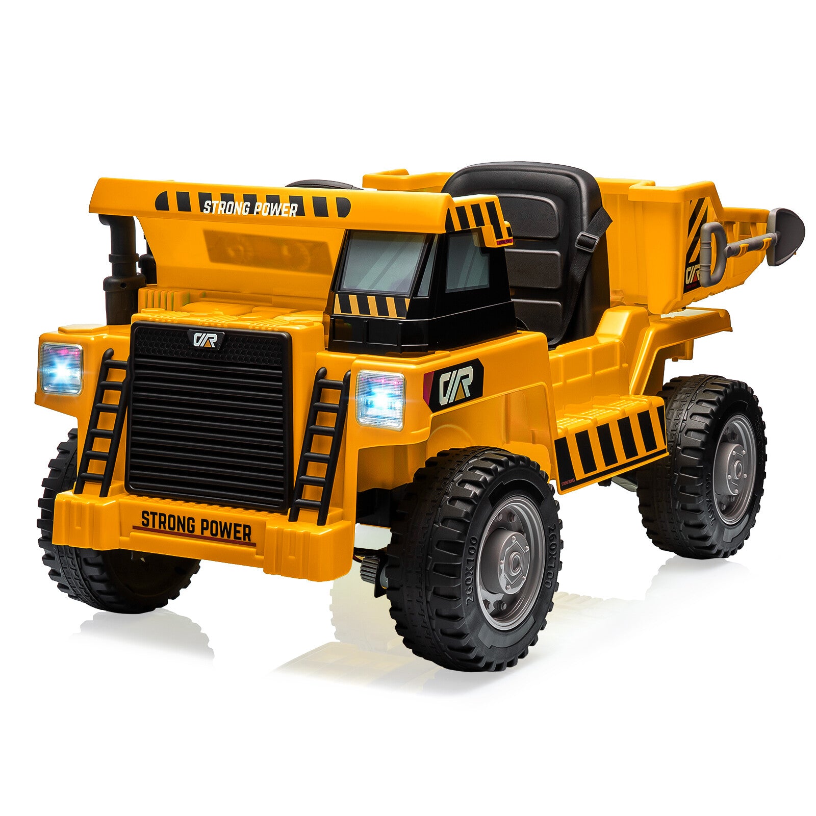 12V Ride-On Electric Dump Truck with Remote Control, Dump Bed, and Extra Shovel Trend Times 1