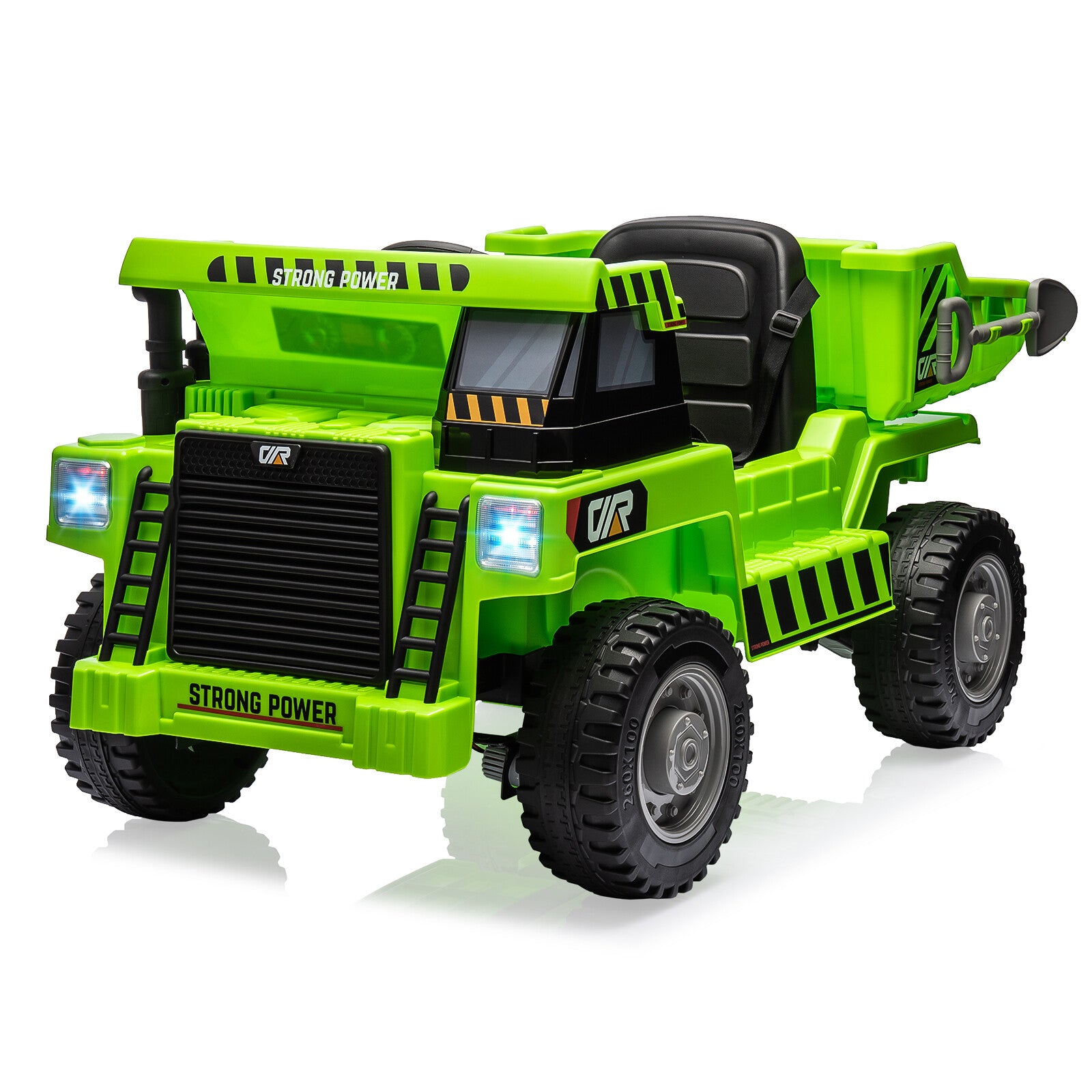 12V Ride-On Electric Dump Truck with Remote Control, Dump Bed, and Extra Shovel Trend Times 11