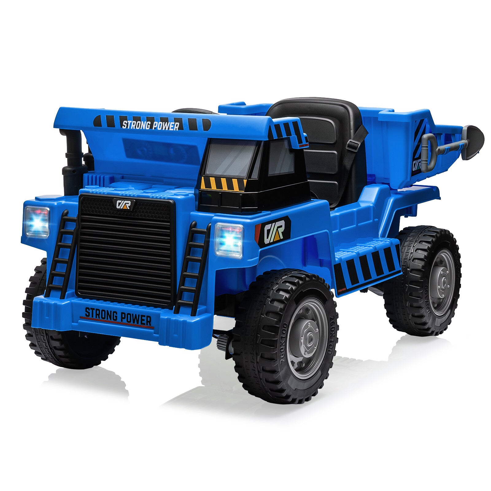 12V Ride-On Electric Dump Truck with Remote Control, Dump Bed, and Extra Shovel Trend Times 20