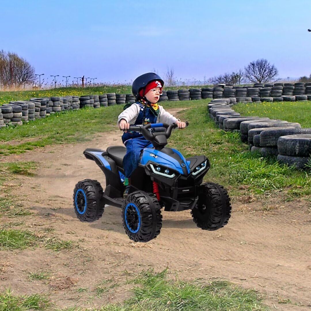 12V Electric Ride-On 4-Wheel Dual Drive ATV with Parent Remote Control for Kids Trend Times 13