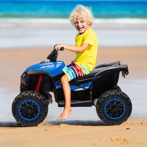 12V Electric Ride-On 4-Wheel Dual Drive ATV with Parent Remote Control for Kids Trend Times 16