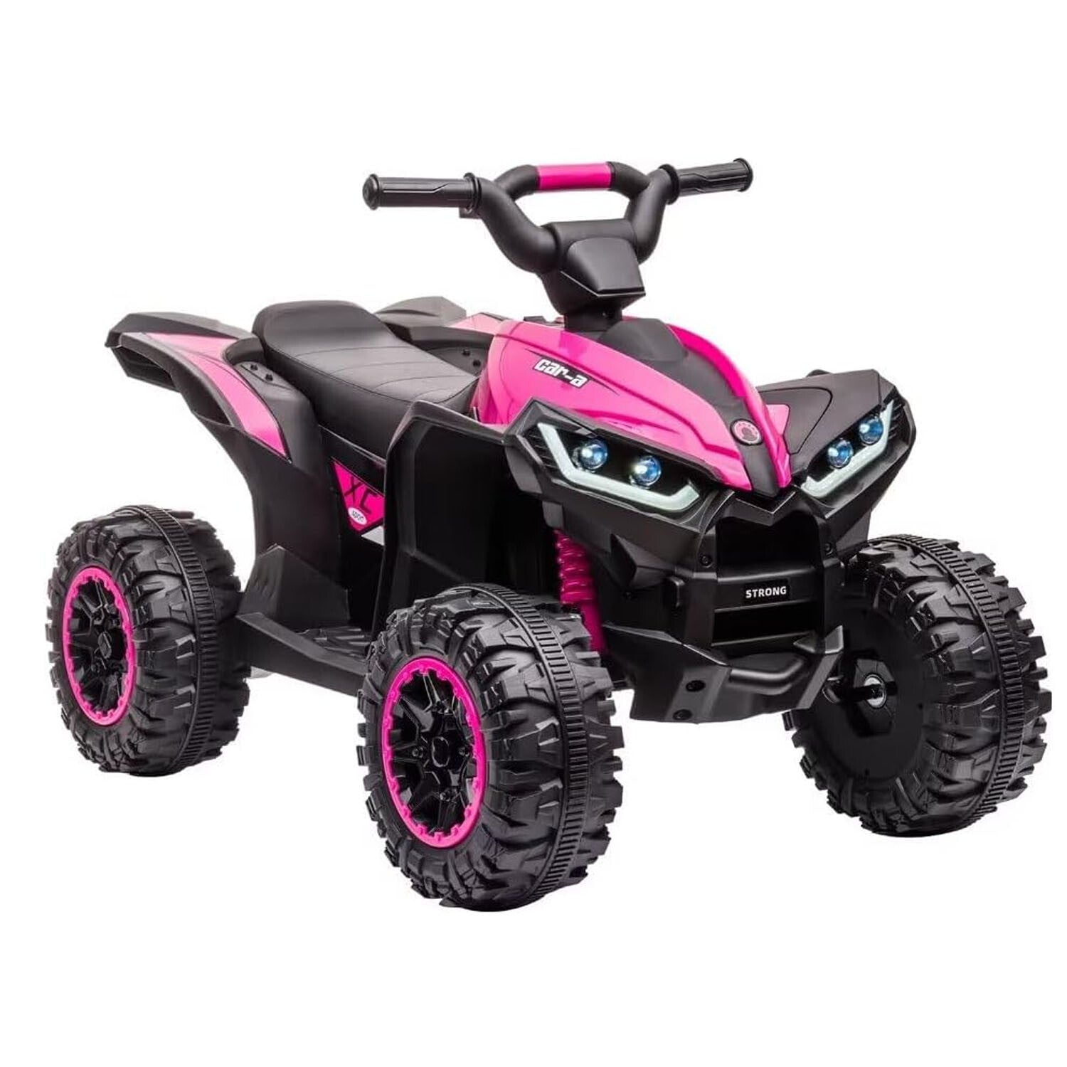 12V Electric Ride-On 4-Wheel Dual Drive ATV with Parent Remote Control for Kids Trend Times 3
