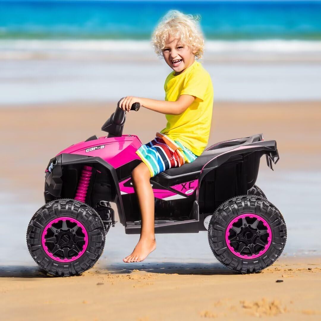 12V Electric Ride-On 4-Wheel Dual Drive ATV with Parent Remote Control for Kids Trend Times 9