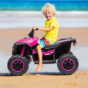 12V Electric Ride-On 4-Wheel Dual Drive ATV with Parent Remote Control for Kids Trend Times 9