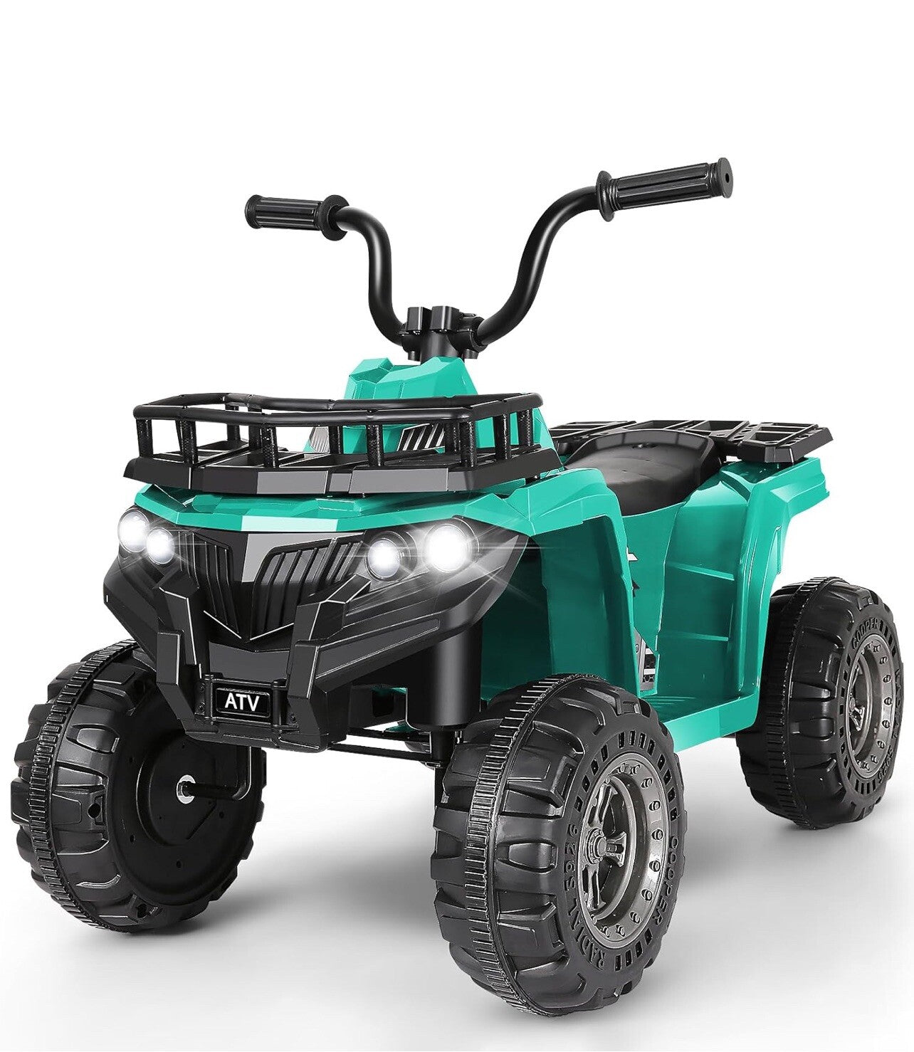 12V Electric Ride-On ATV for Kids 4-Wheeler Quad with Bluetooth Music Player Trend Times 0
