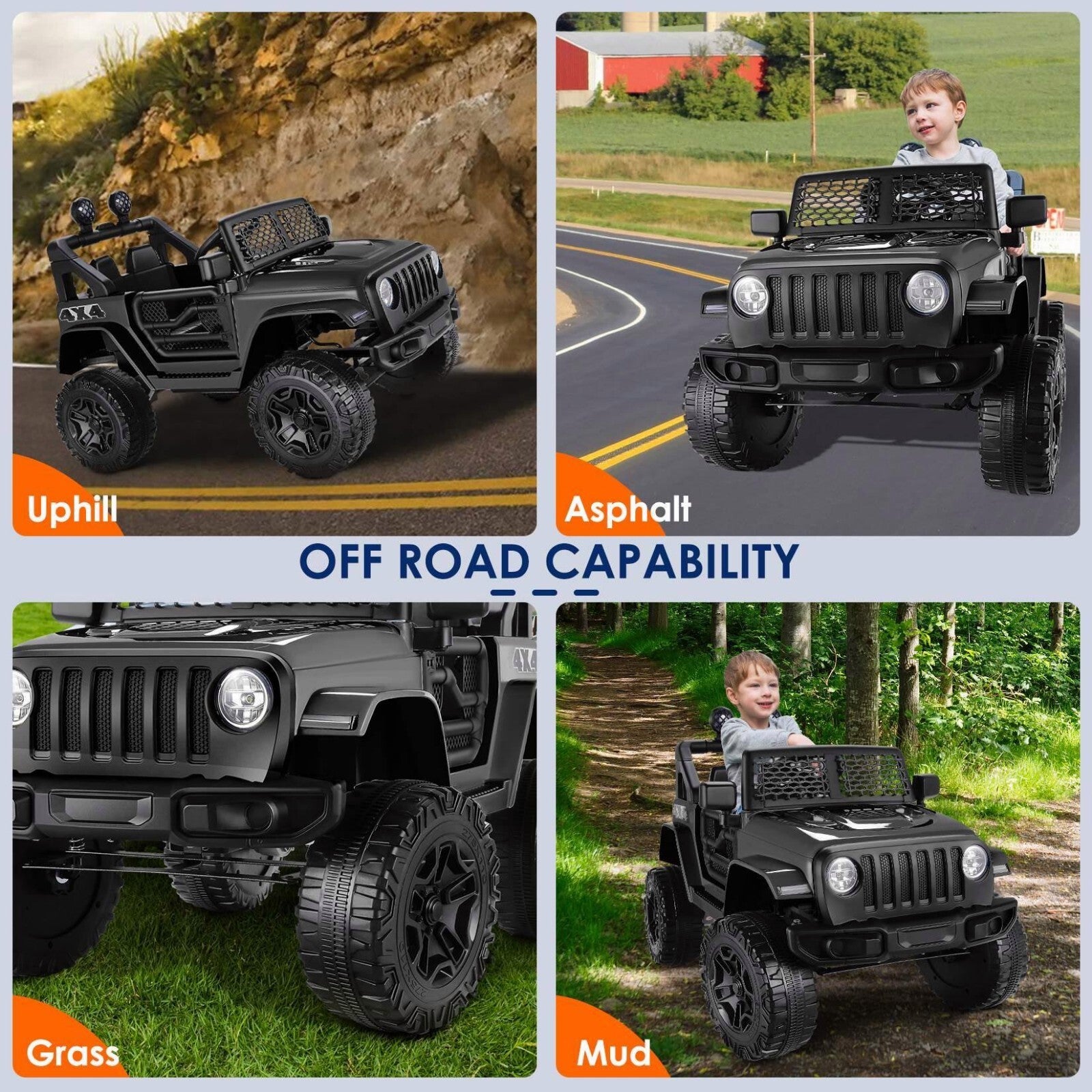 12V Electric Ride-On Power Wheel Truck Car for Kids Ages 3-8 Trend Times 9