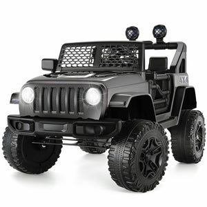 12V Electric Ride-On Power Wheel Truck Car for Kids 3-8 Years, 2-Seater Toy Vehicle Trend Times 24