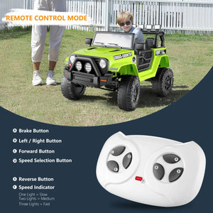 12V Electric Ride-On Car for Kids with Remote Control, Bluetooth, and LED Lights Trend Times 2