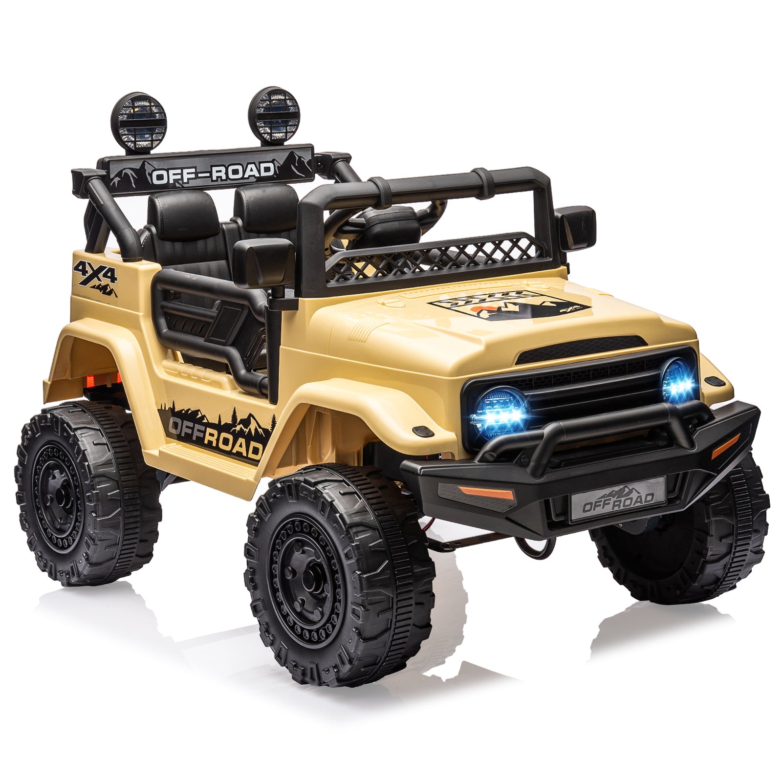 12V Ride-On Electric Car for Kids with Remote Control, LED Lights, and 3 Speed Settings Trend Times 21