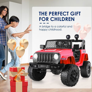 12V Electric Ride-On Jeep Power Wheel Truck Toy Car for Children with Remote Control Trend Times 9